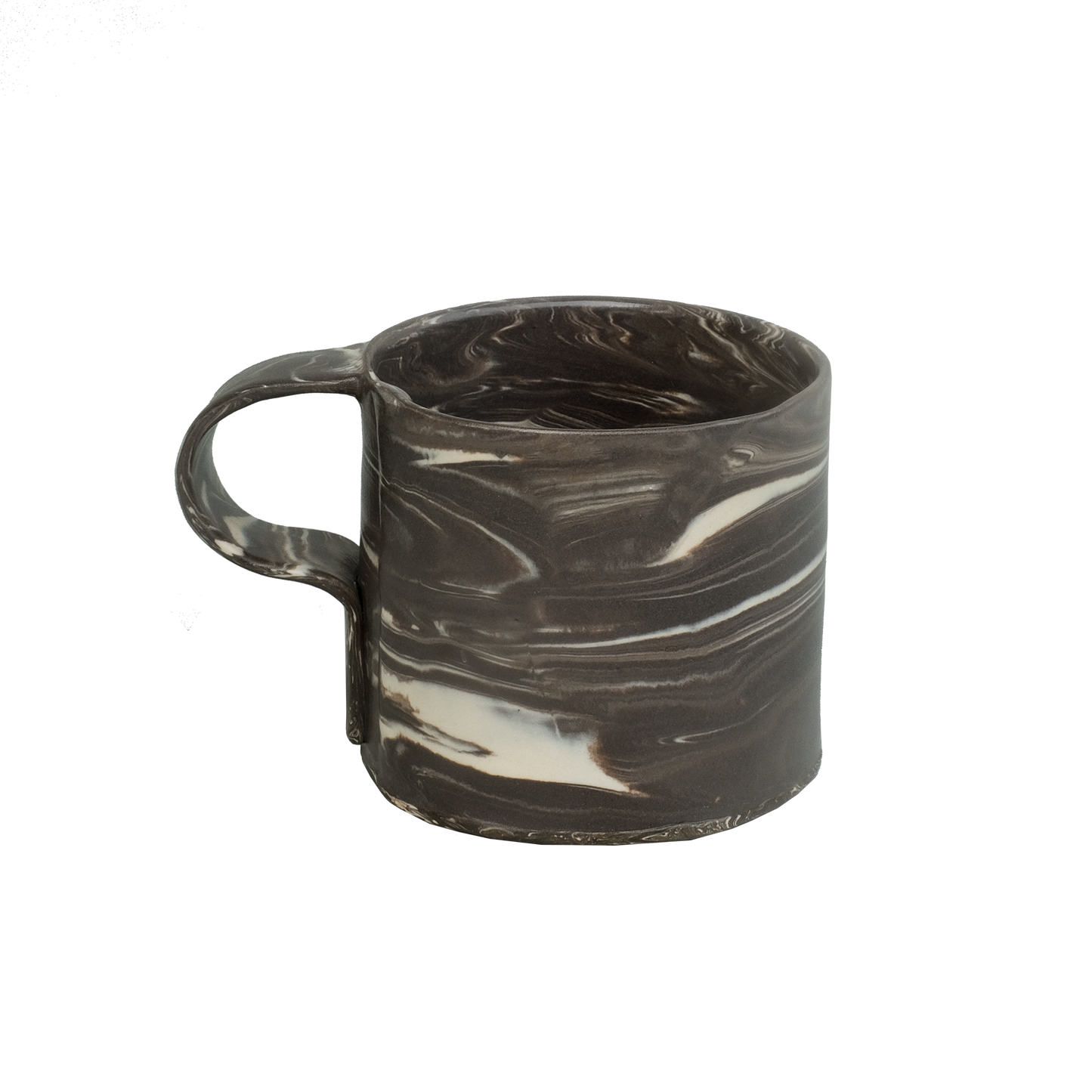 Pollygarden | Dark Chocolate Marble Paper Mug