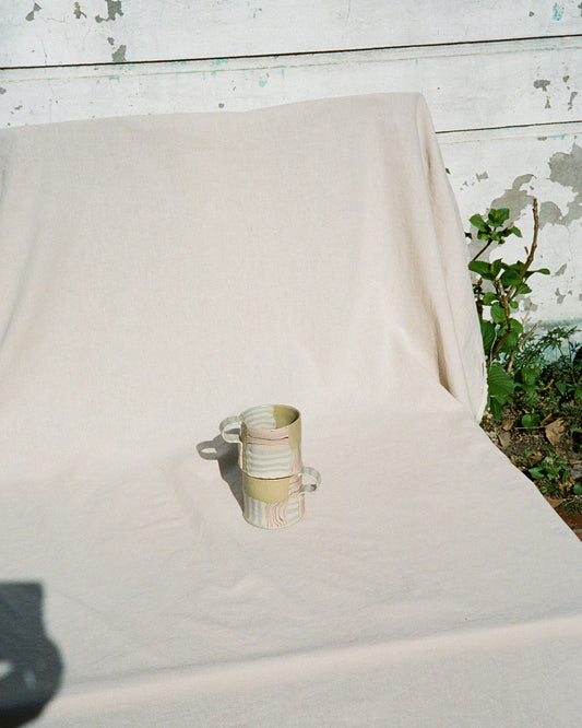 Pollygarden | Patchwork Lotus Paper Mug