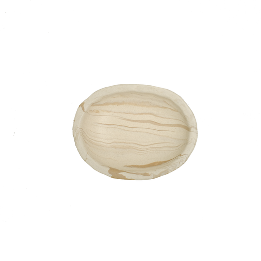 Pollygarden | Ivory Marble Egg Bowl