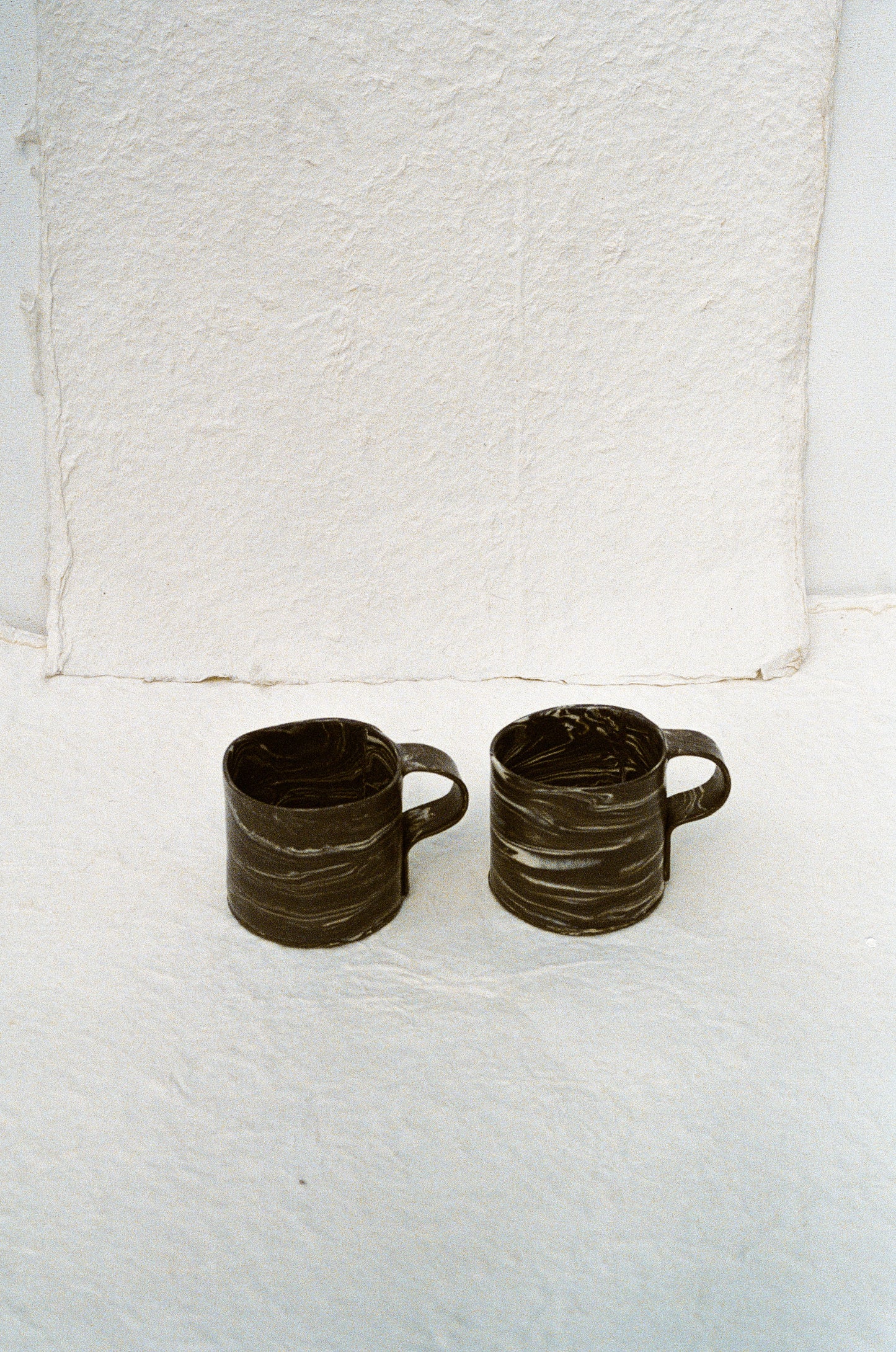 Pollygarden | Dark Chocolate Marble Paper Mug