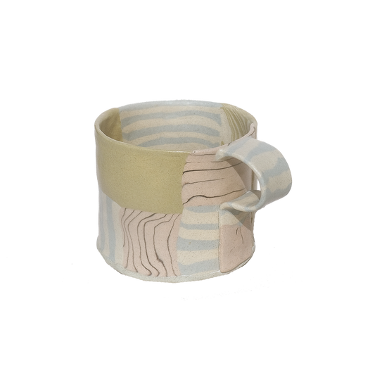 Pollygarden | Patchwork Lotus Paper Mug