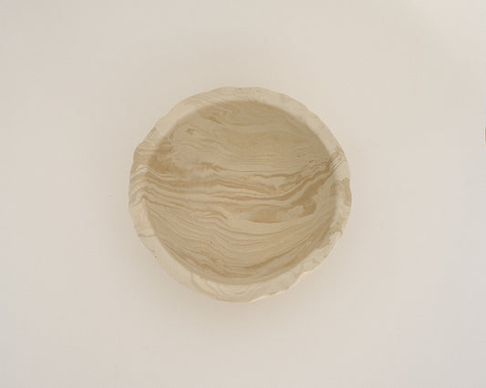 Pollygarden | Beige Marble Bowl