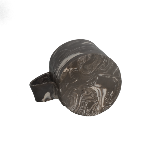 Pollygarden | Dark Chocolate Marble Paper Mug
