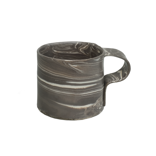 Pollygarden | Dark Chocolate Marble Paper Mug