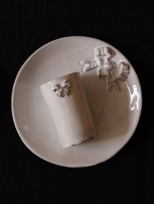 Carron | Marie-Antoinette knot espresso cup