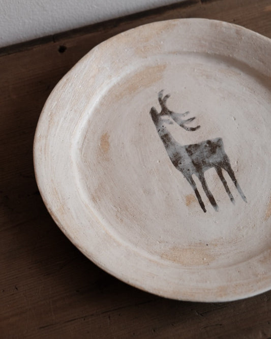 Toshihisa Ishihara | Deer Drawing Plate