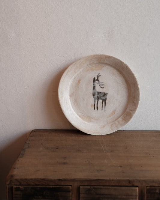 Toshihisa Ishihara | Deer Drawing Plate