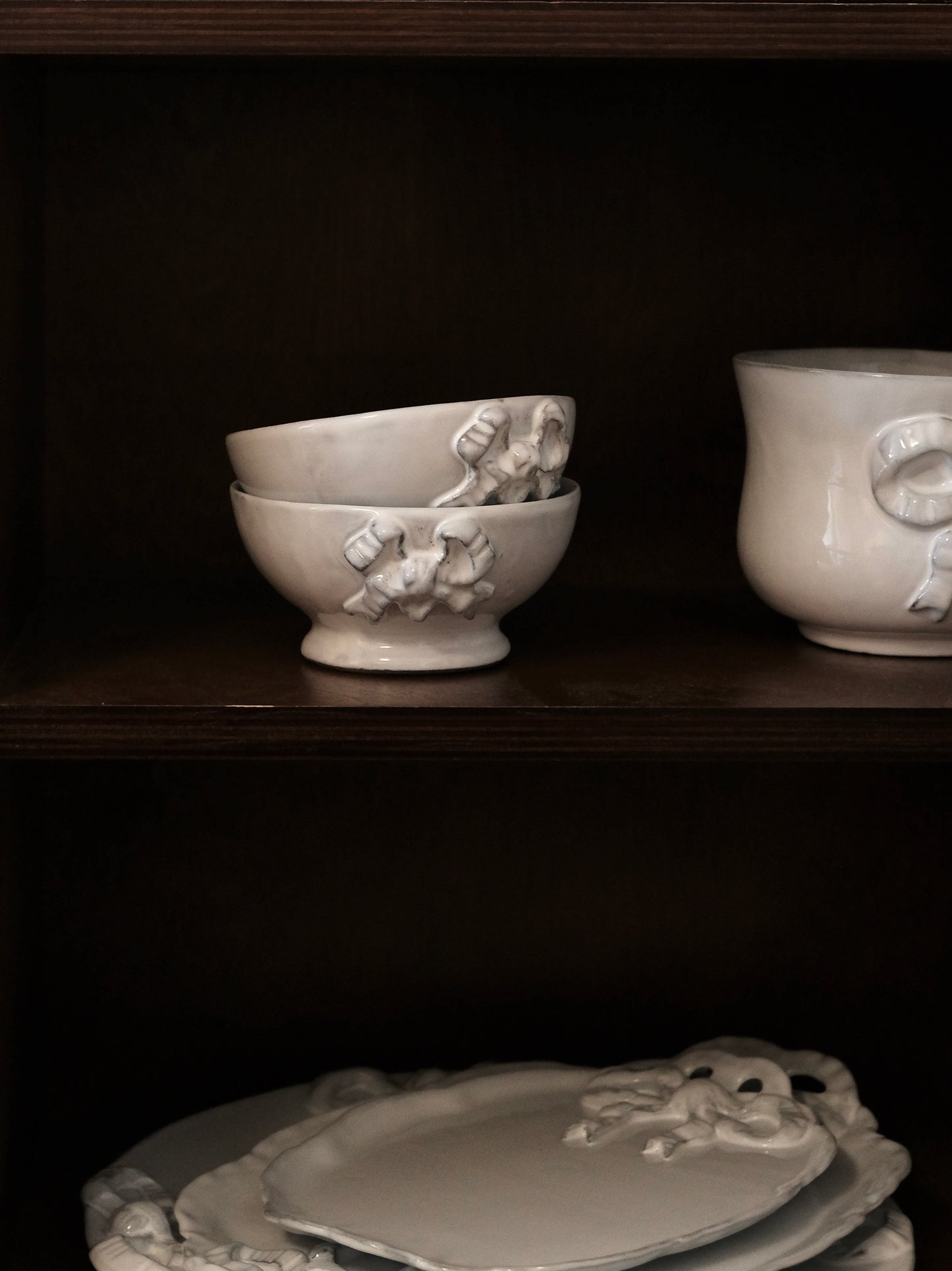 Carron | Marie-Antoinette ribbon footed bowl