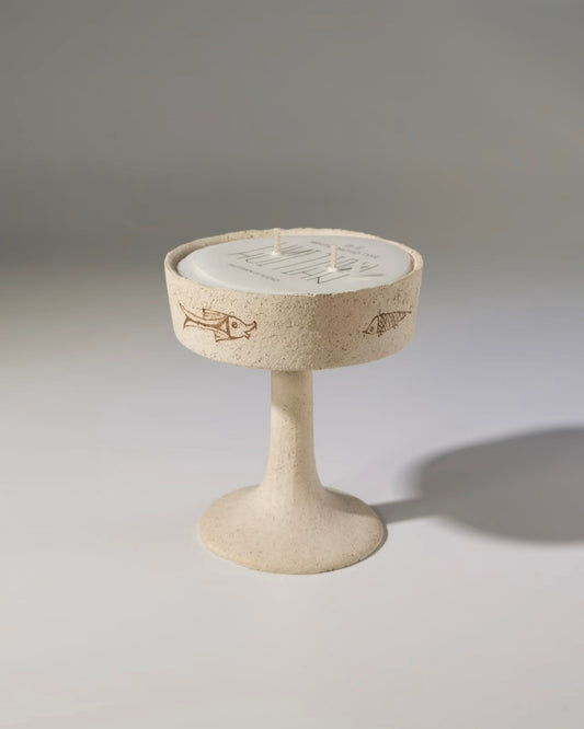 Hui Tian|Handmade Scented Candle - Fish Pattern