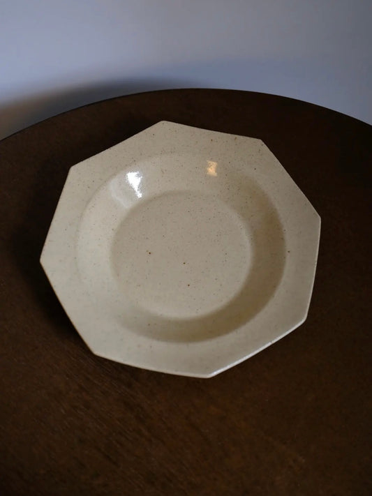 Xie Zhen Yu | Handmade Octagonal Deep Plate