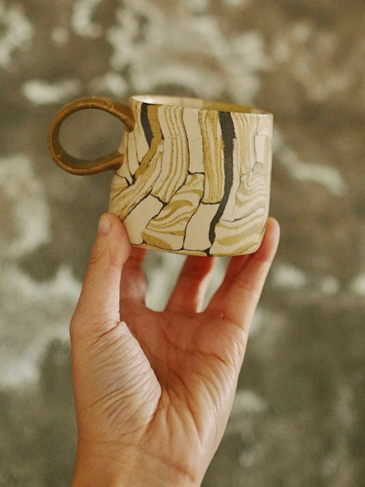 Gao Hao | Flood II Hand-pinched Melon Mug