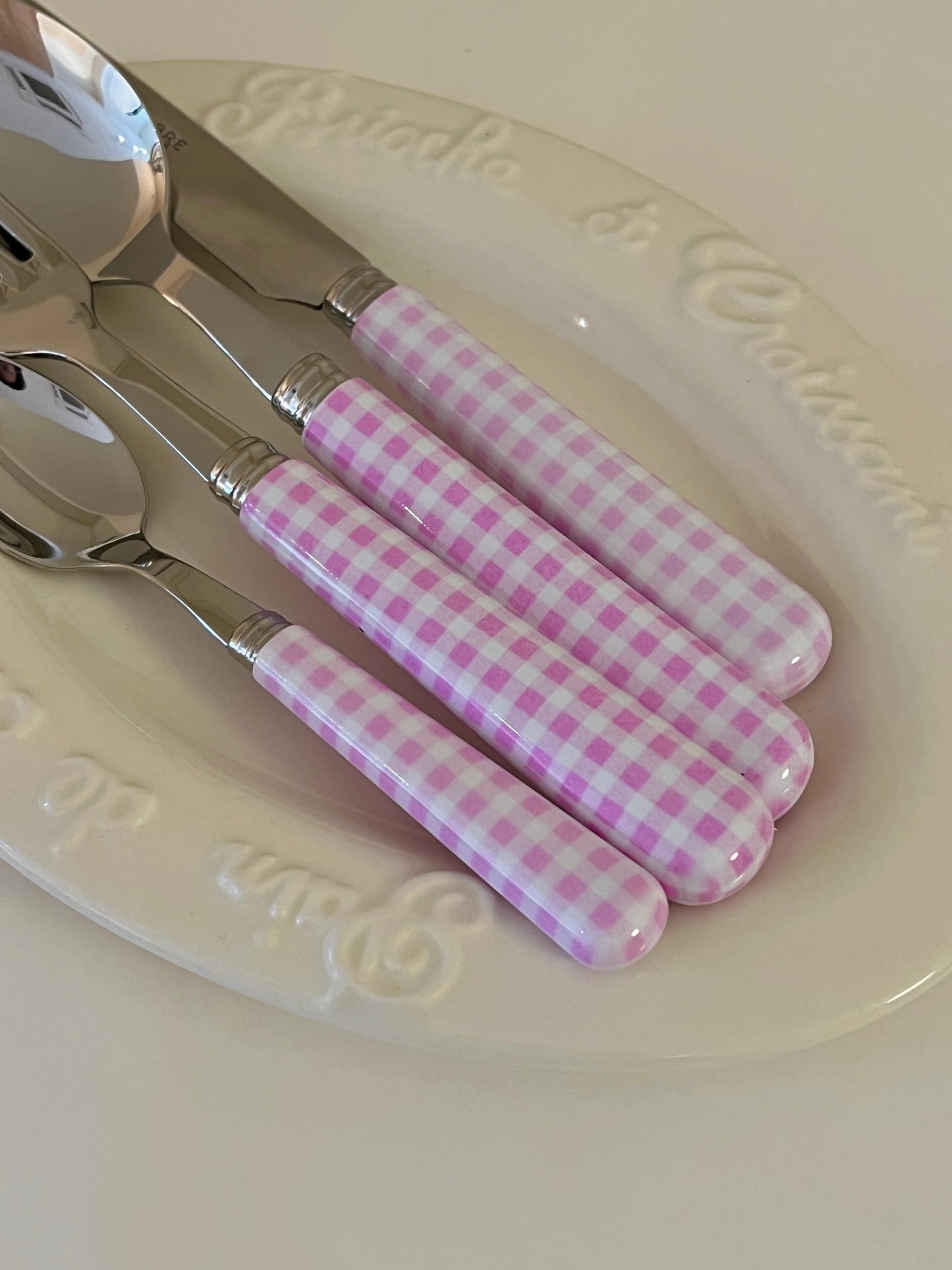 Sabre Paris | Gingham Pink
