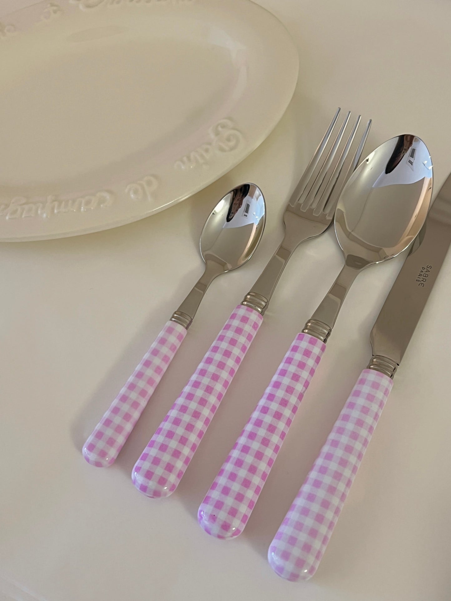 Sabre Paris | Gingham Pink