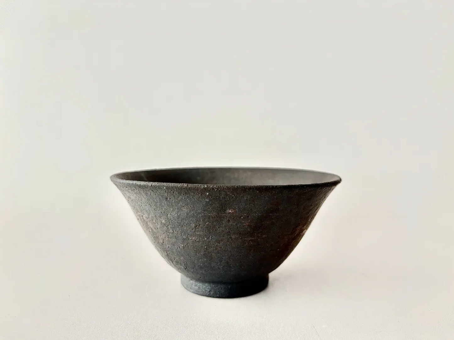 Yamato Kobayashi | Black glaze rice bowl
