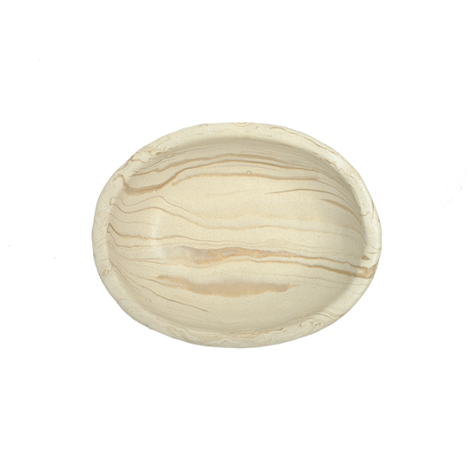 Pollygarden | Ivory Marble Egg Bowl