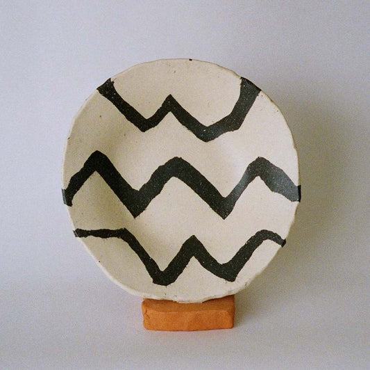 Pollygarden | Deep Plate Zigzag