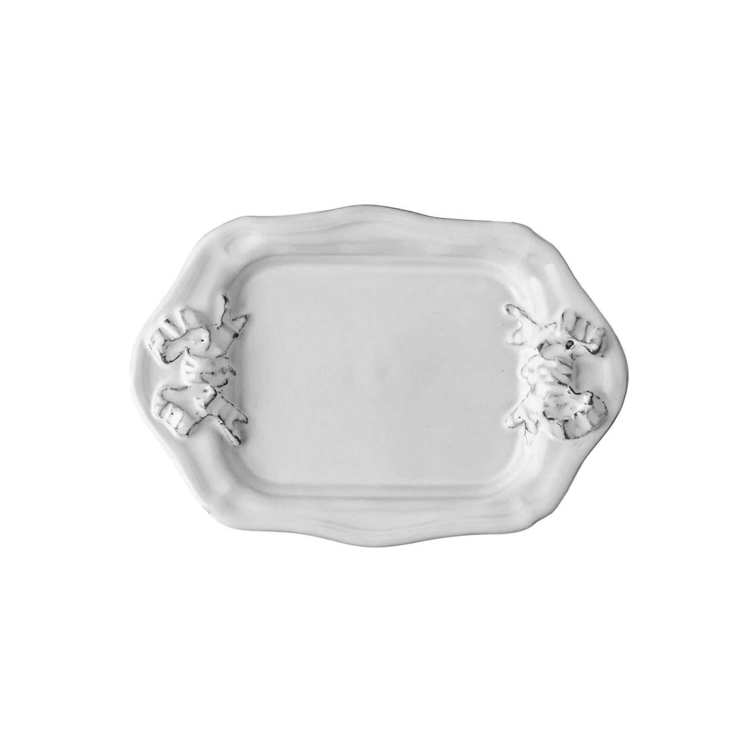 Carron | Marie-Antoinette ribbon rectangular platter
