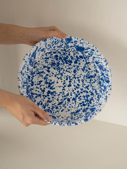 Crow Canyon Home | Deep Pasta Plate Plates latemorningsg Blue