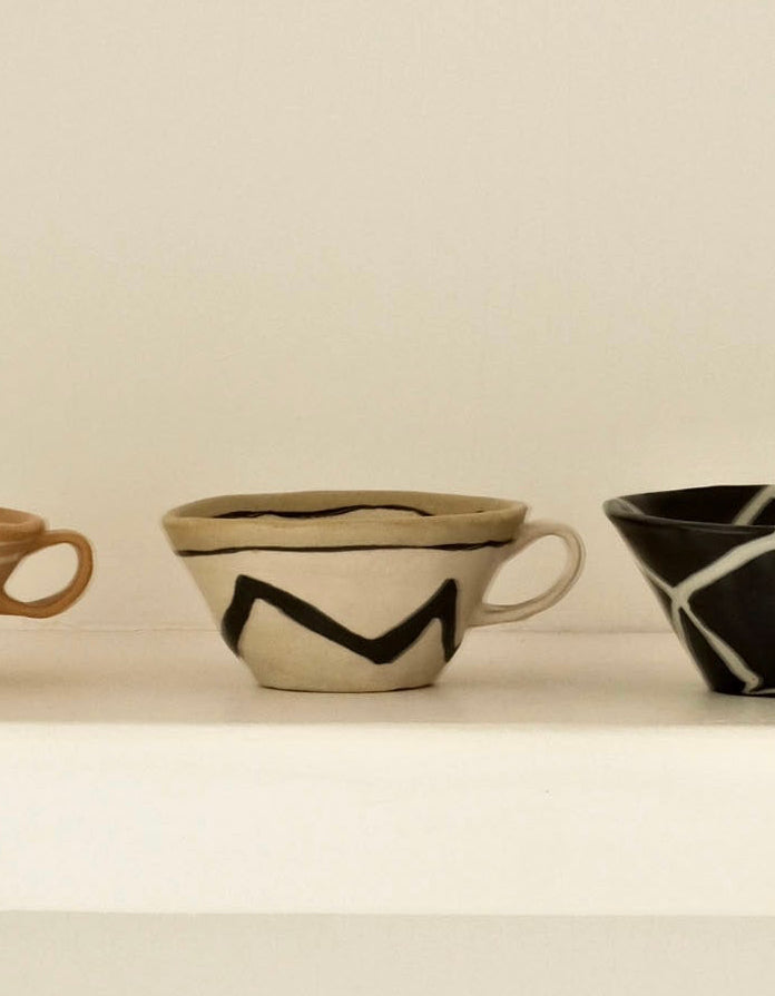 Pollygarden | Tea Mug Zigzag