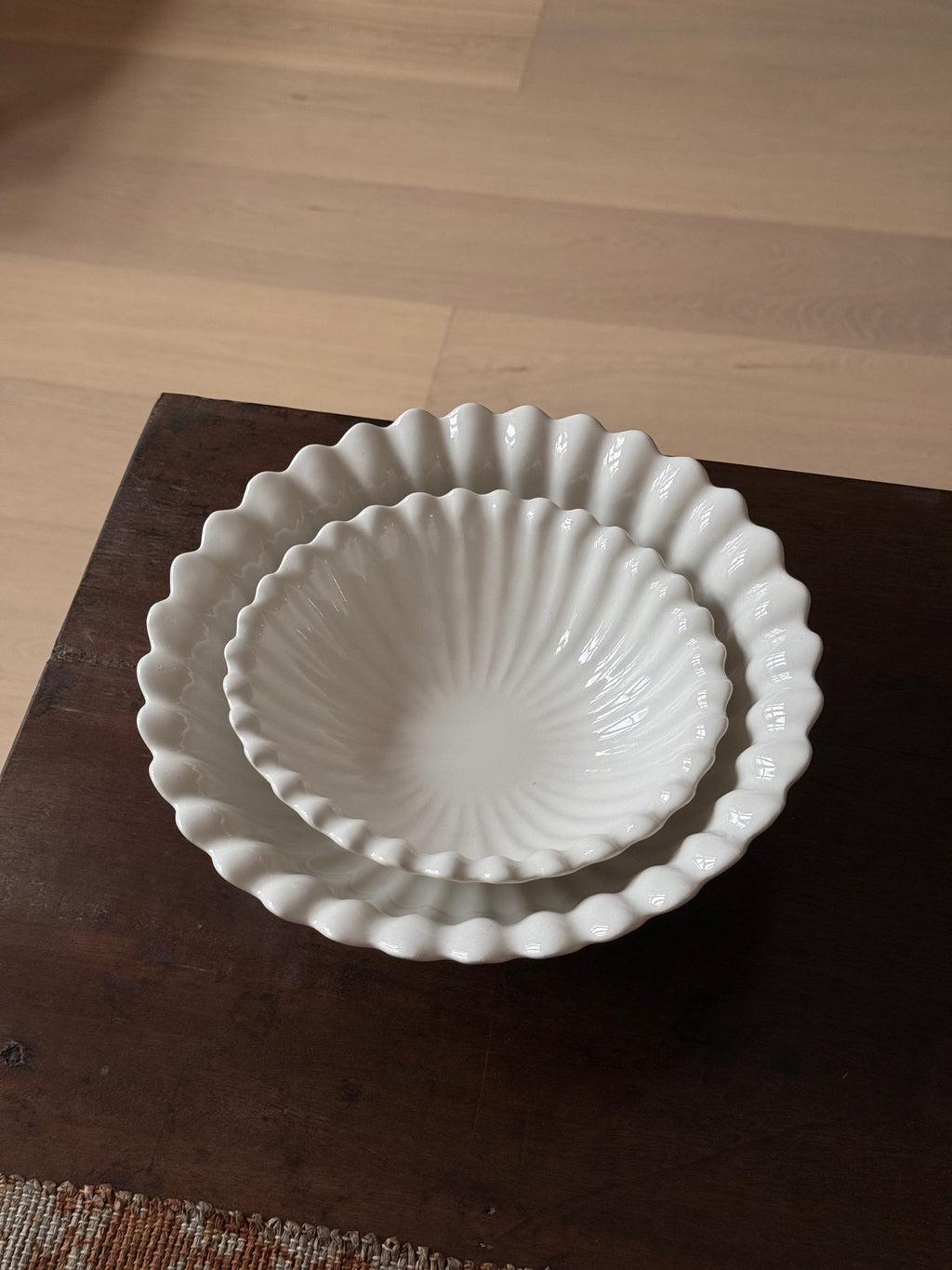 Tatsuhiko Kawai | White Glaze Rinka Medium Bowl