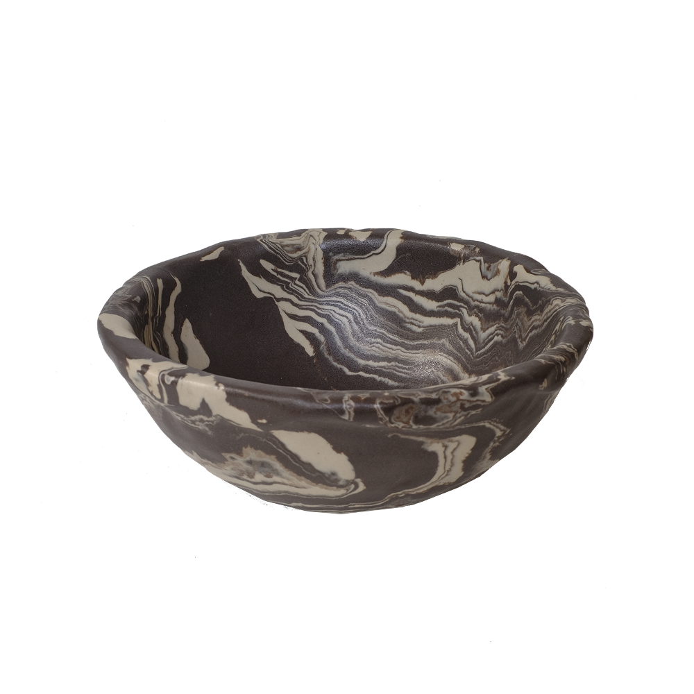 Pollygarden | Marble Dark Chocolate Bowl