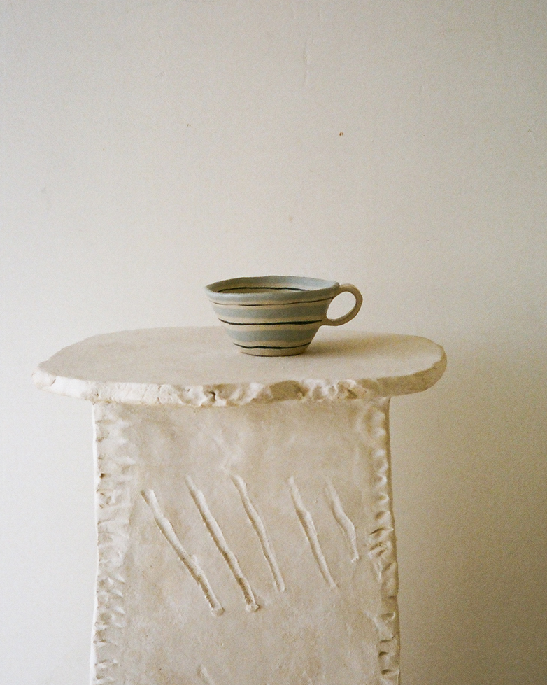 Pollygarden | Tea Mug Stripe Blue