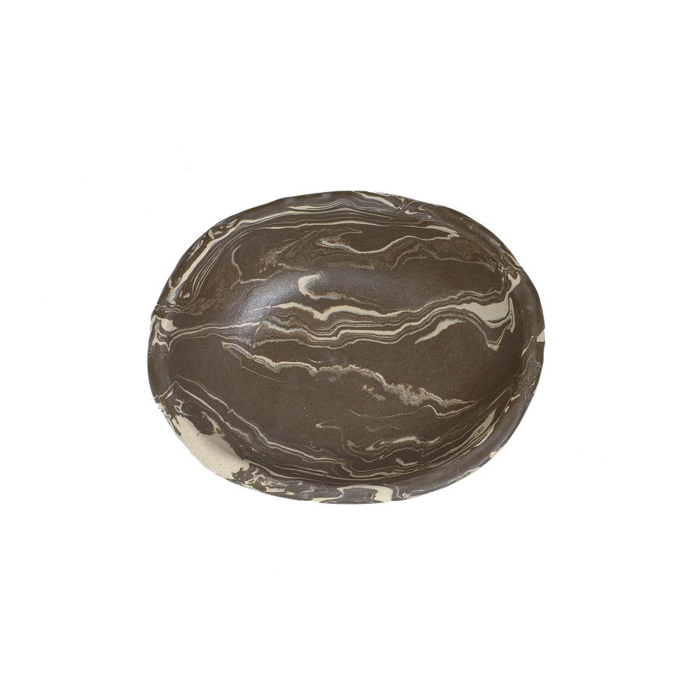 Pollygarden | Marble Dark Chocolate Egg Bowl