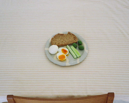 Pollygarden | Plate Wavy Blue