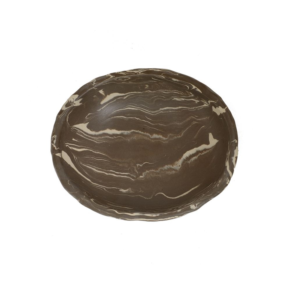 Pollygarden | Marble Dark Chocolate Egg Bowl