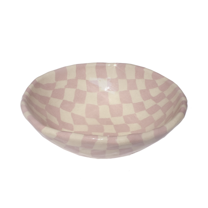 Pollygarden | Check Purple Bowl
