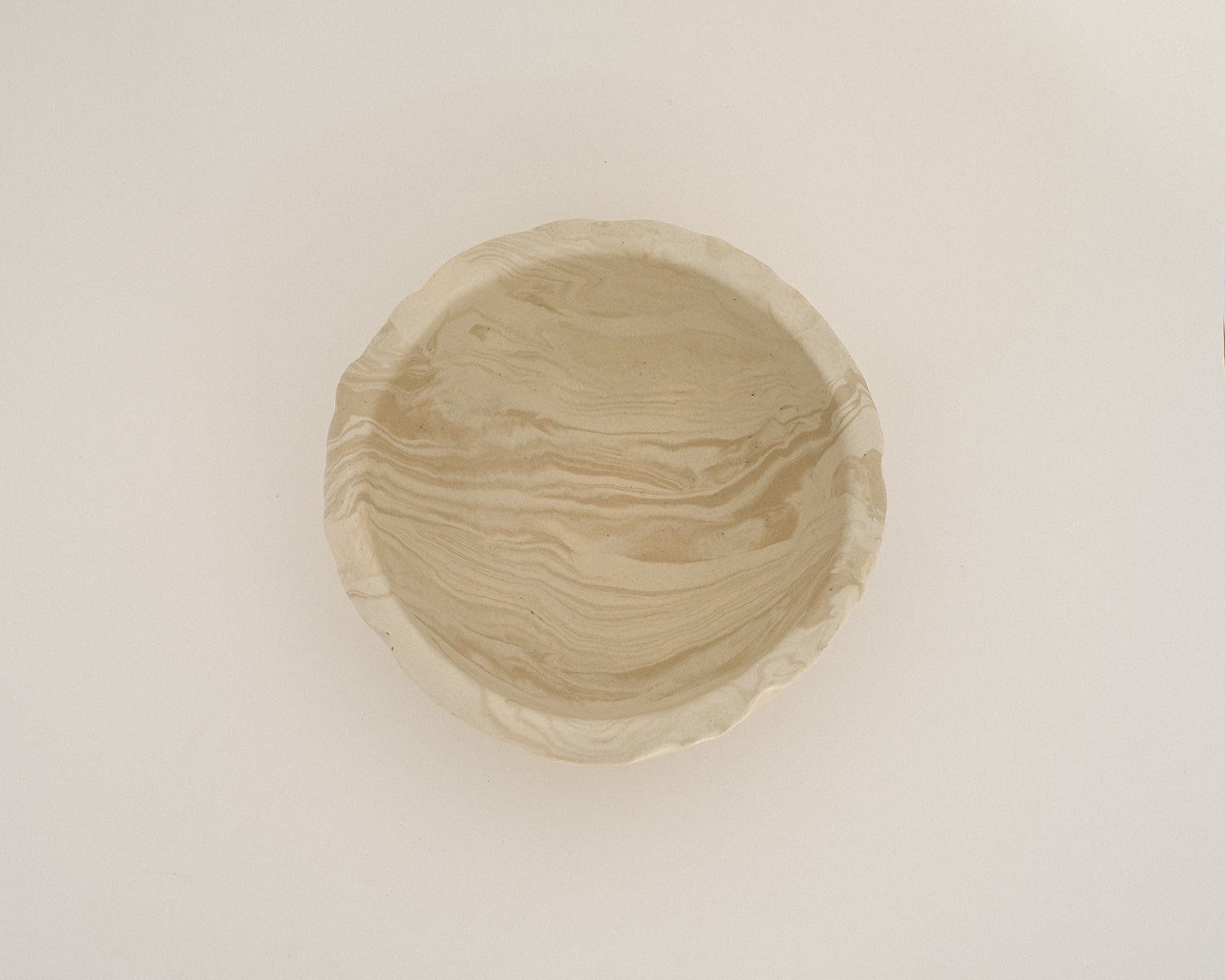 Pollygarden | Beige Marble Bowl