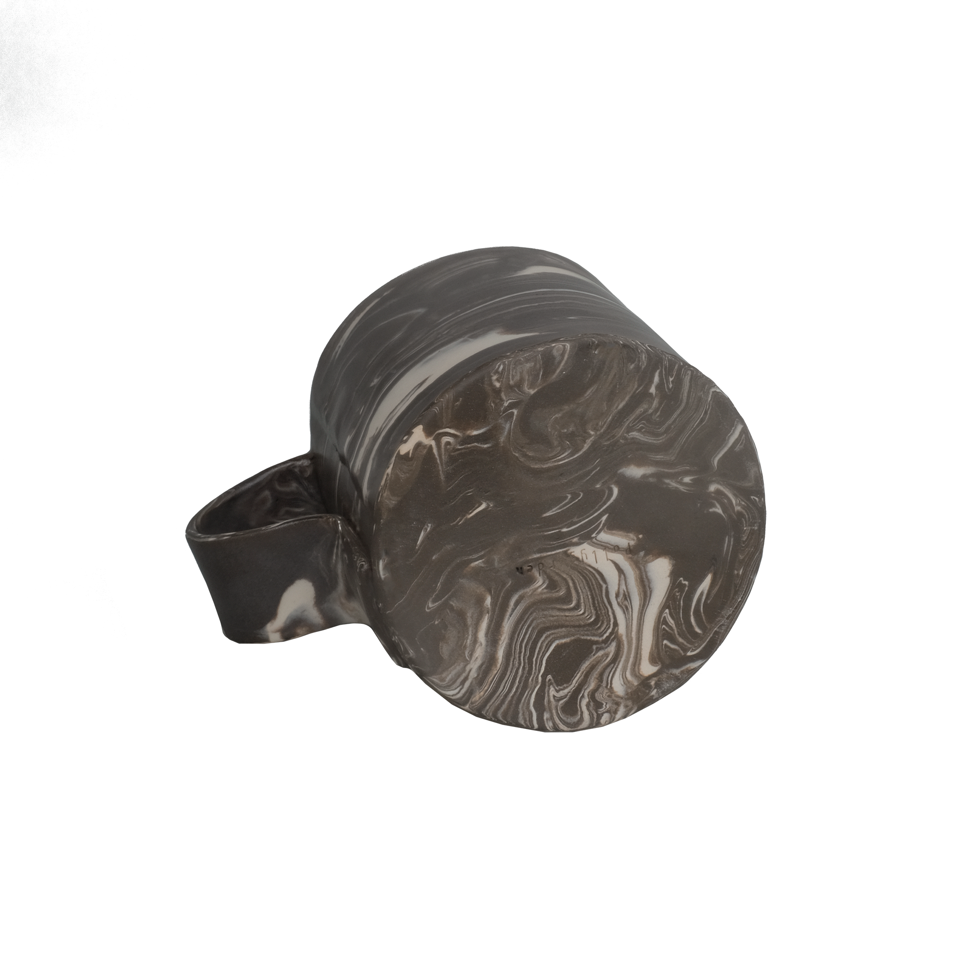 Pollygarden | Dark Chocolate Marble Paper Mug