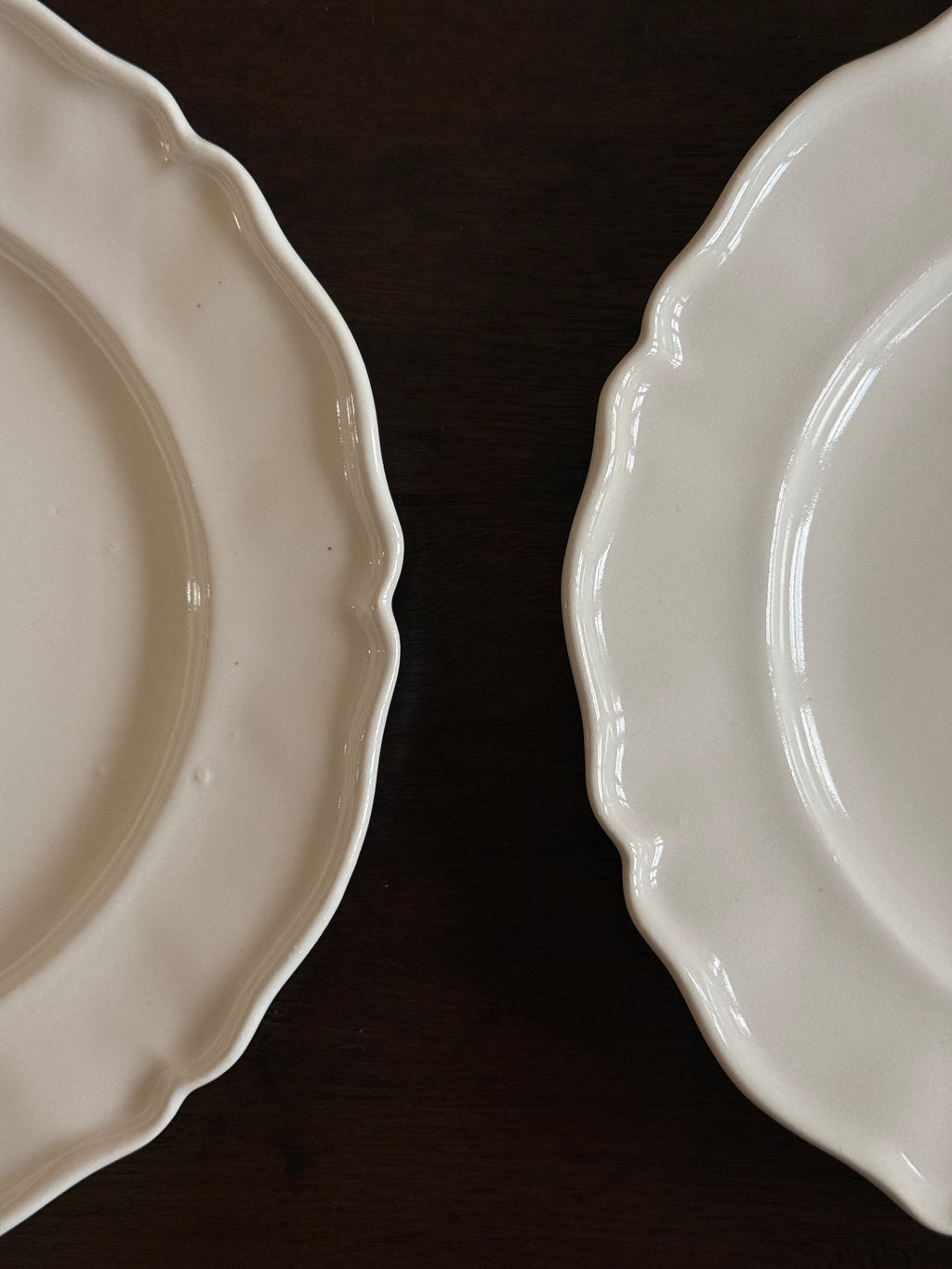 Tatsuhiko Kawai | White Glaze Round Flat Plate