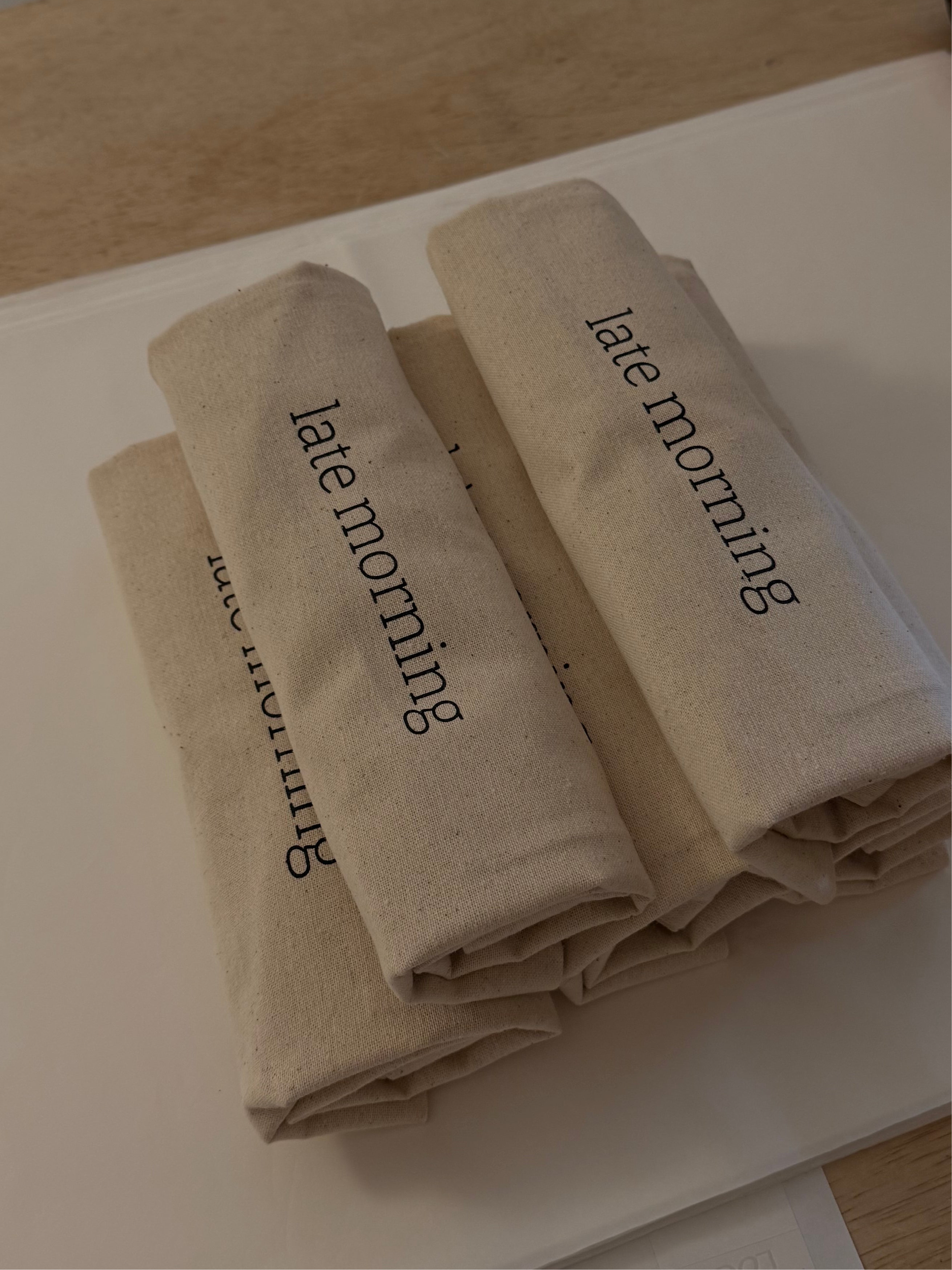 late morning tote bag