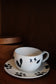 叶子手作 Yezi | Hand-painted Ceramic Cup & Saucer