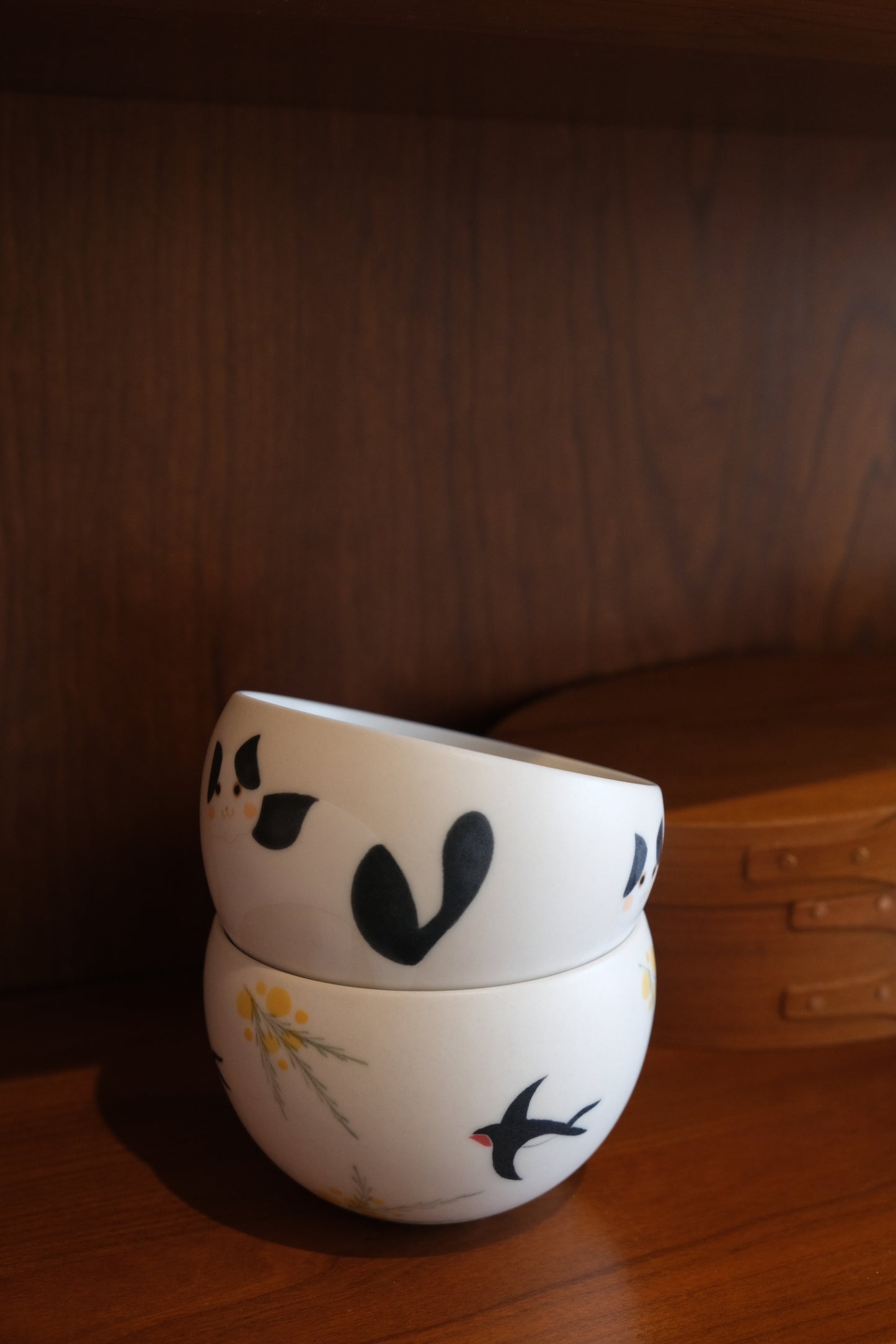 叶子手作 Yezi | Hand-painted Ceramic Cup