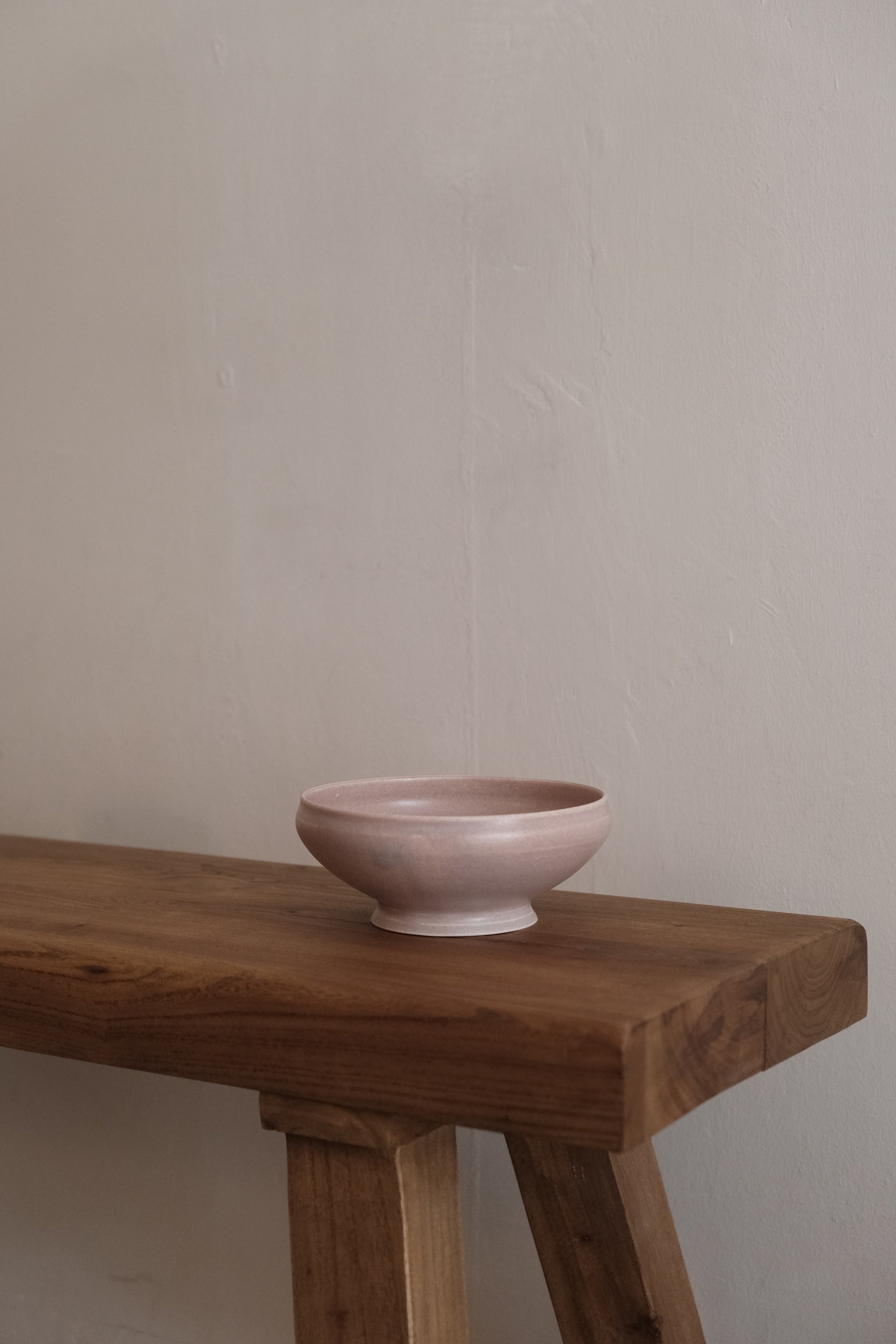 Chang Liang | Handmade Deep Bowl in Pink
