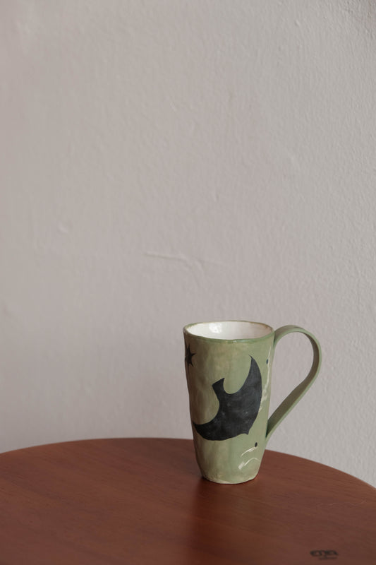 BAOZI | Hand-painted Sparrow Mug