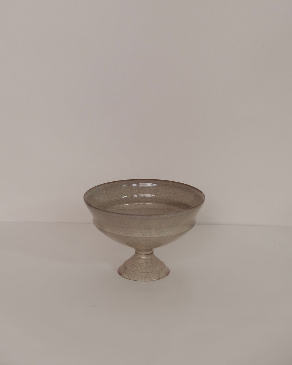 Fuminari Araga | Crackled Kohiki Footed Plate