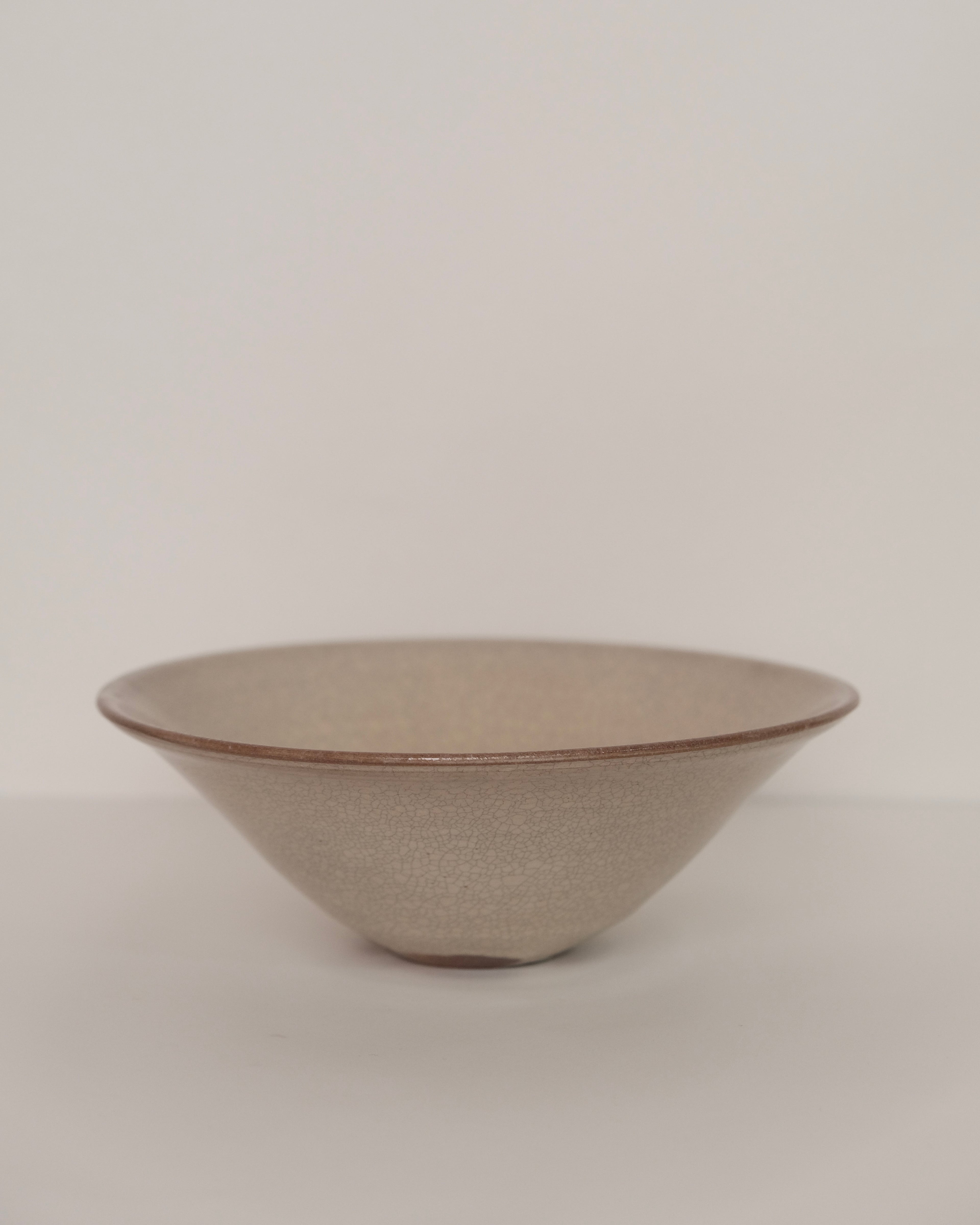 Fuminari Araga | Crackled Kohiki Medium Plate