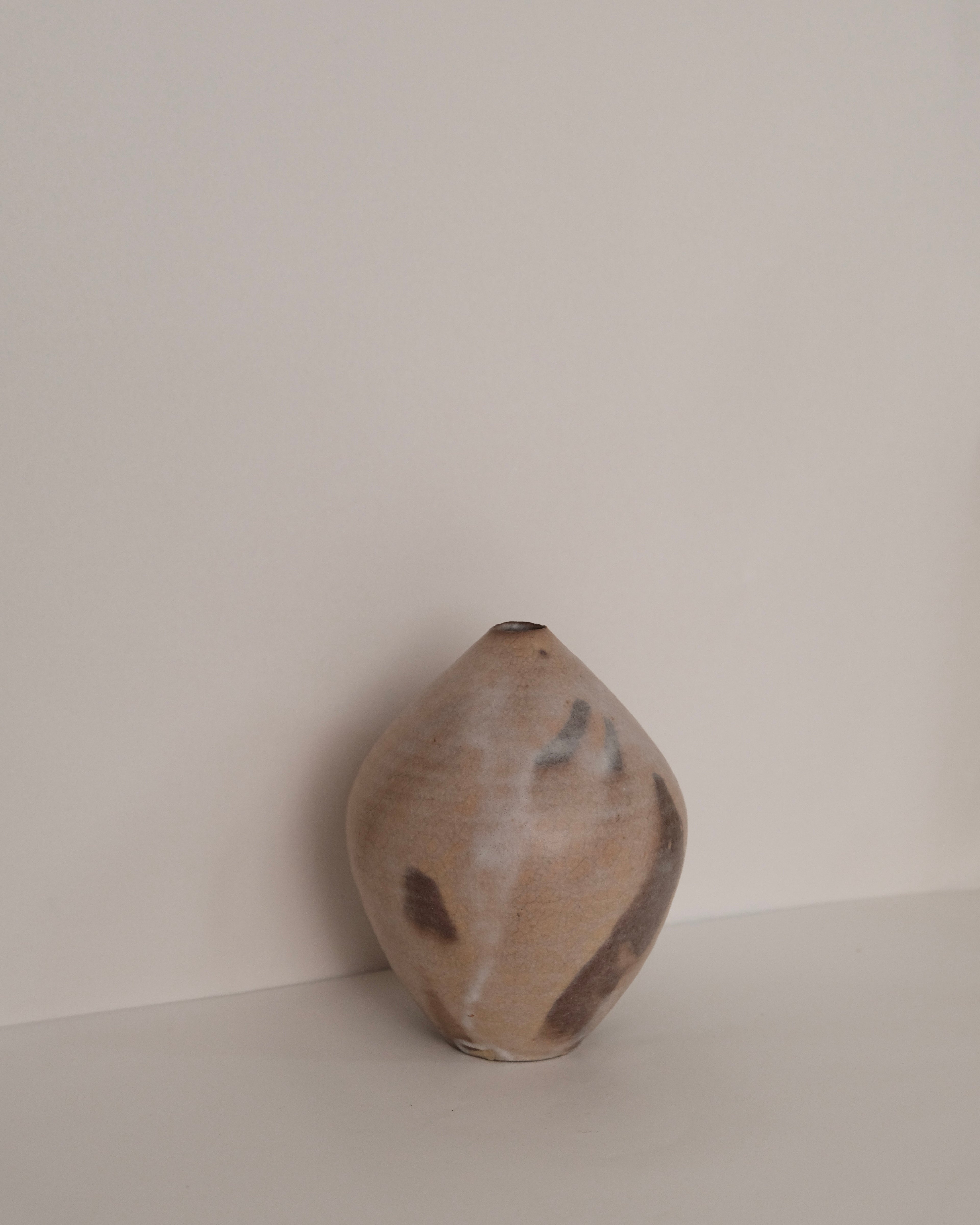 Fuminari Araga | Crackled Kohiki Vase #2