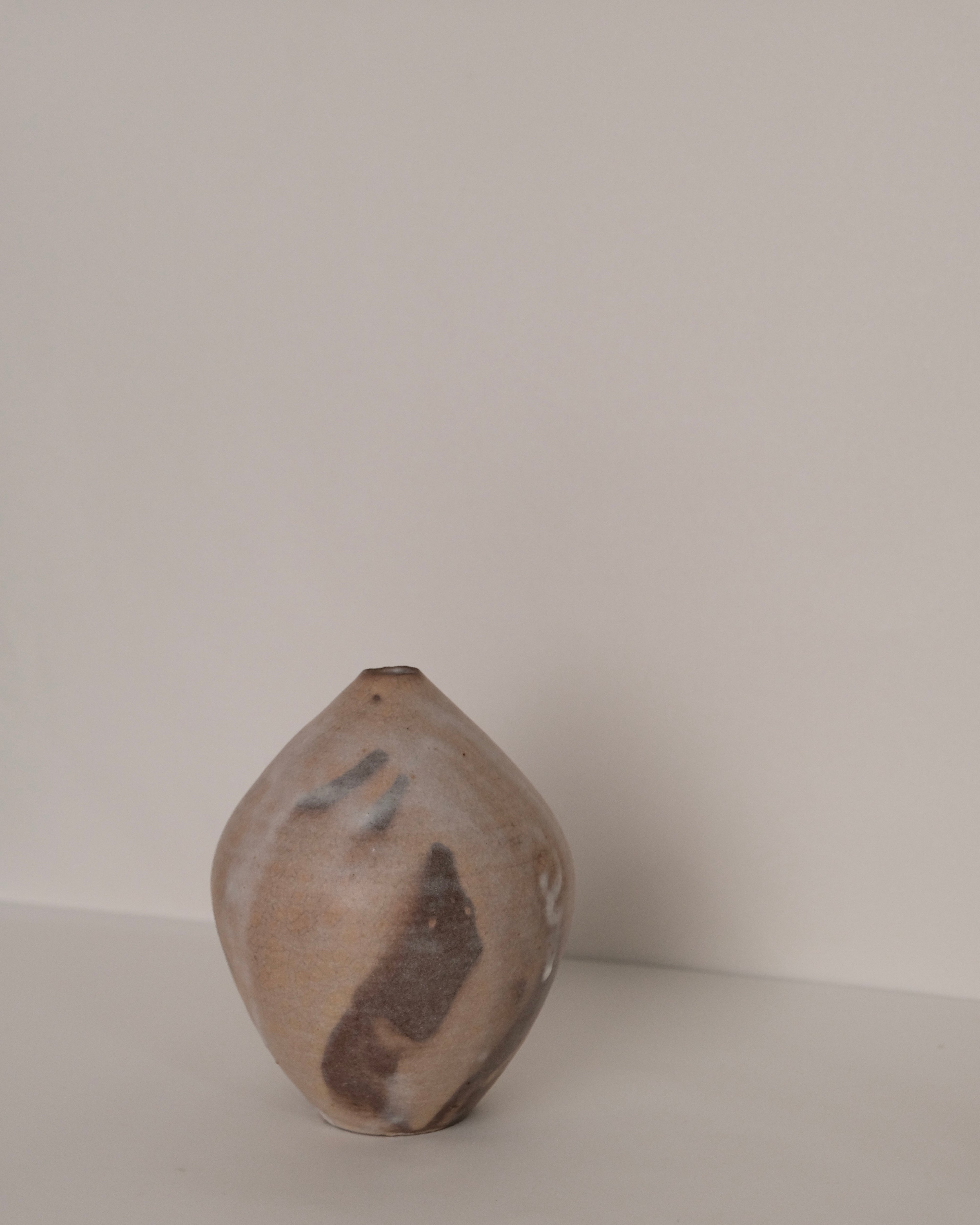 Fuminari Araga | Crackled Kohiki Vase #2