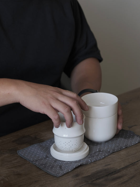 引峚 YǐnMì｜张掖丹霞 Danxia-inspired Ceramic Tea Set