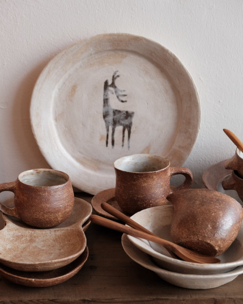 Toshihisa Ishihara | Deer Drawing Plate