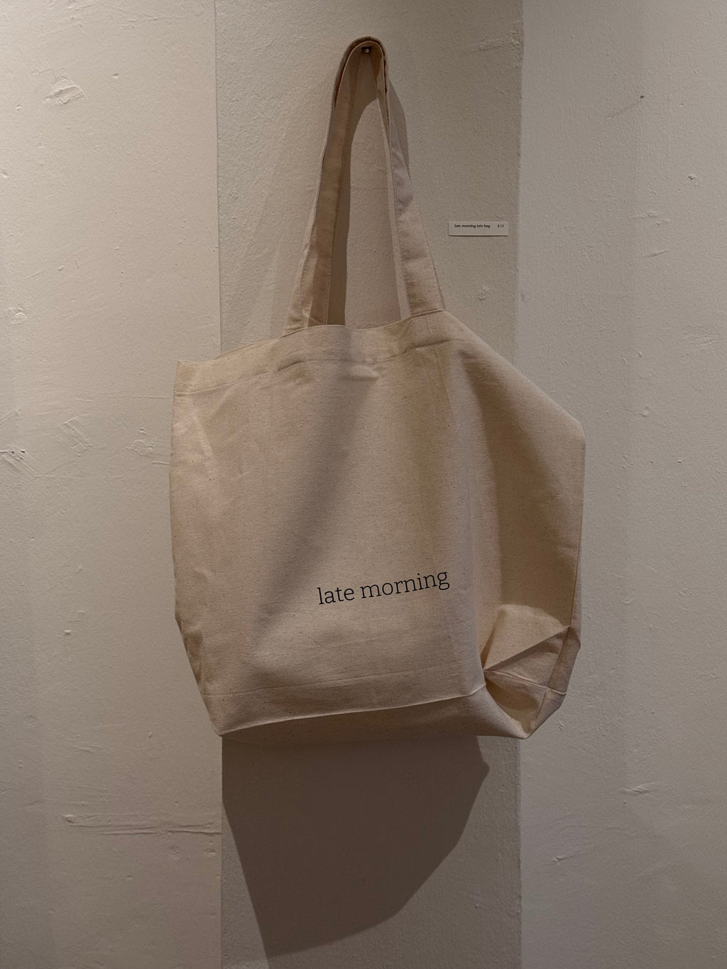 late morning tote bag