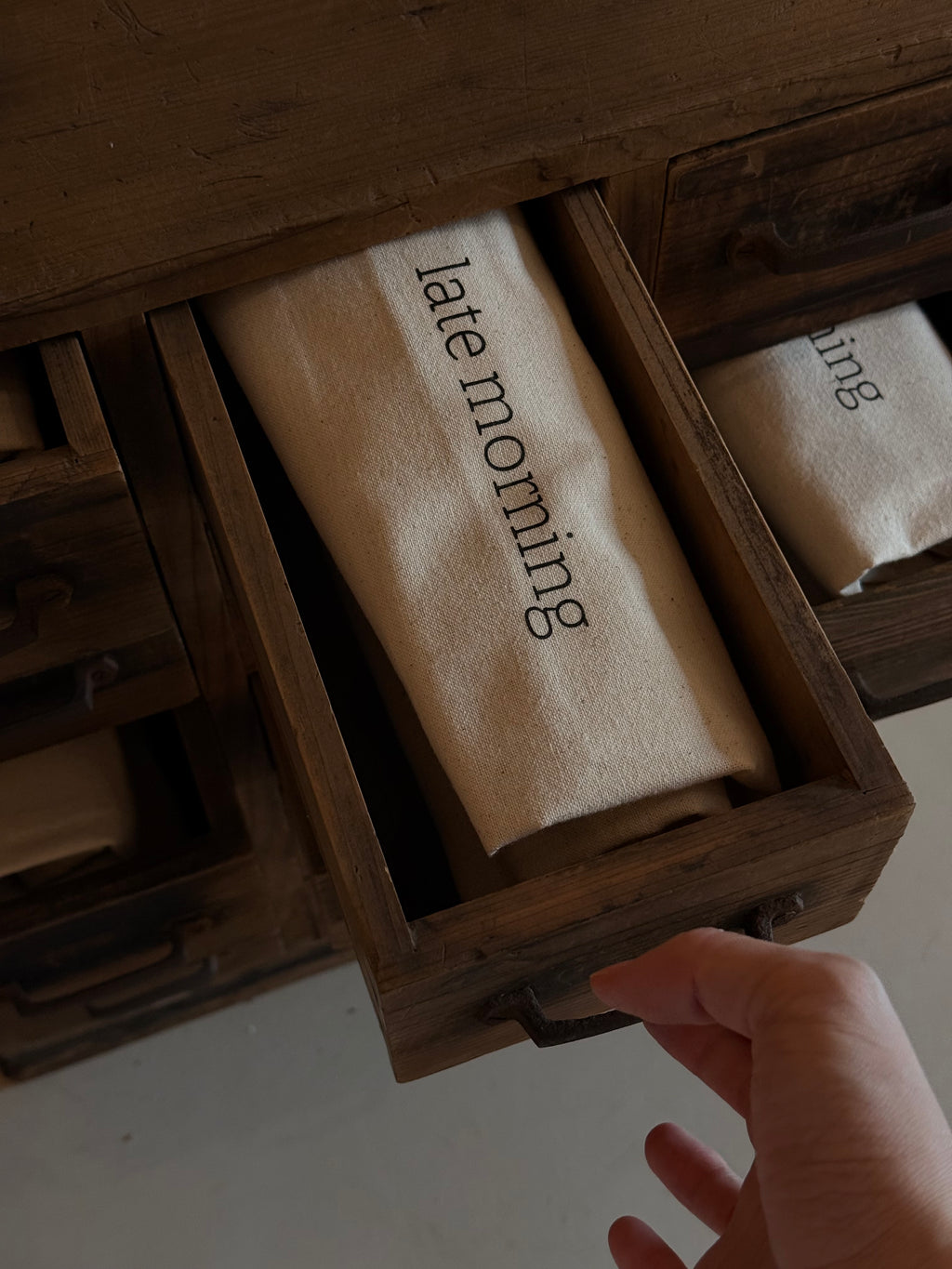 late morning tote bag