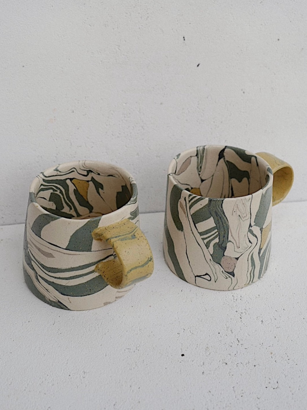 Gao Hao | Flood II Hand-pinched Green Mug