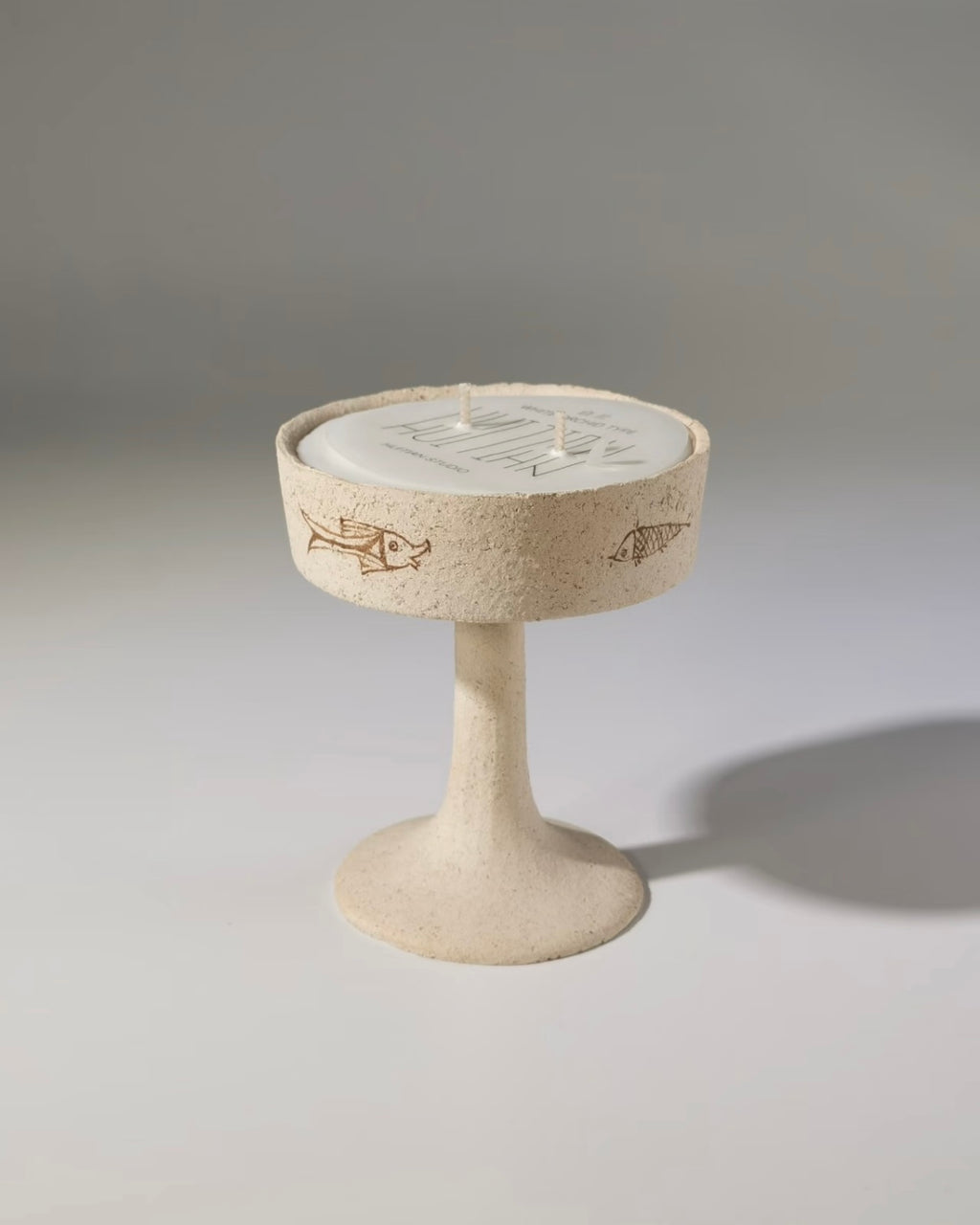 Hui Tian｜Handmade Fish Pattern Scented Candle