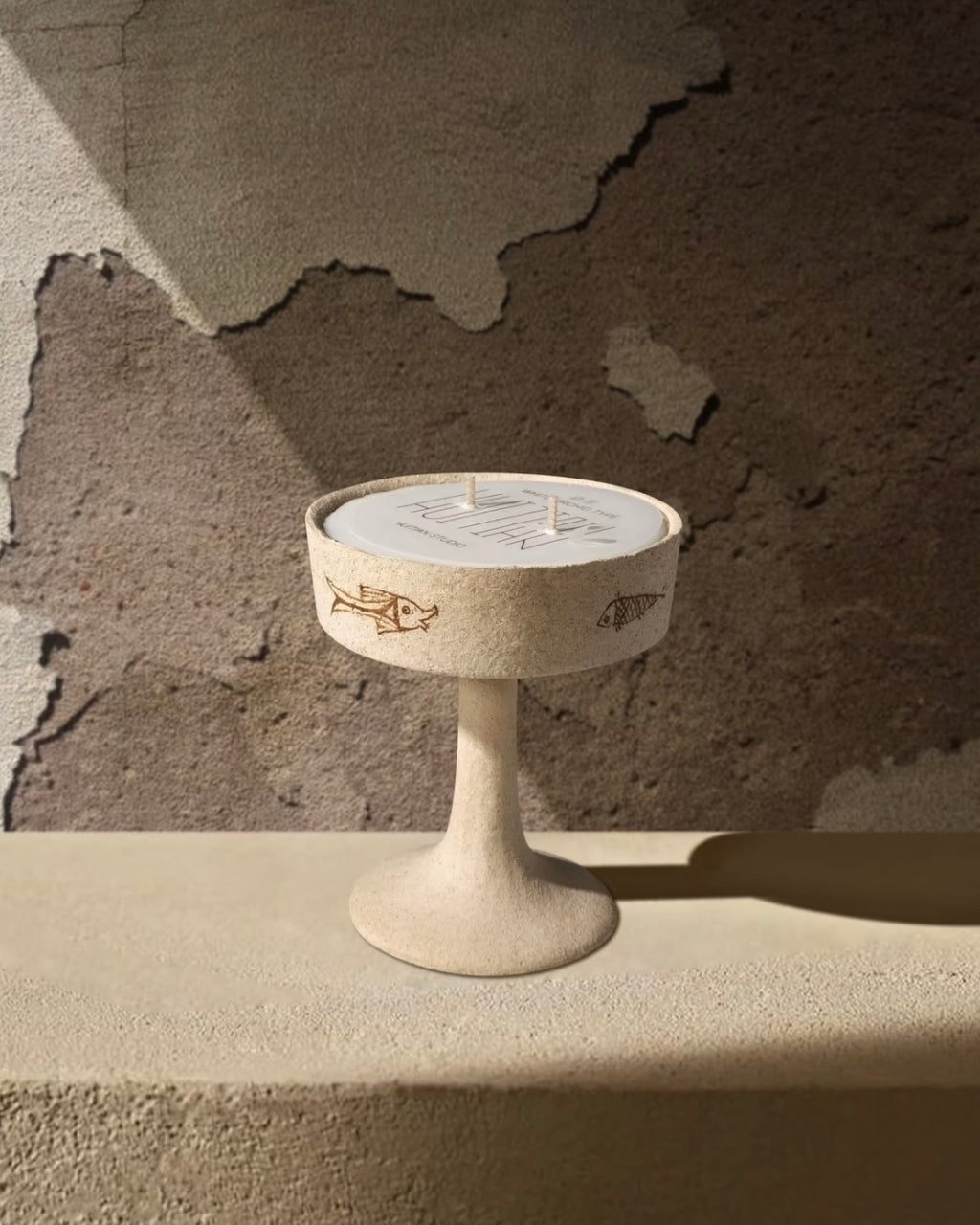 Hui Tian｜Handmade Fish Pattern Scented Candle