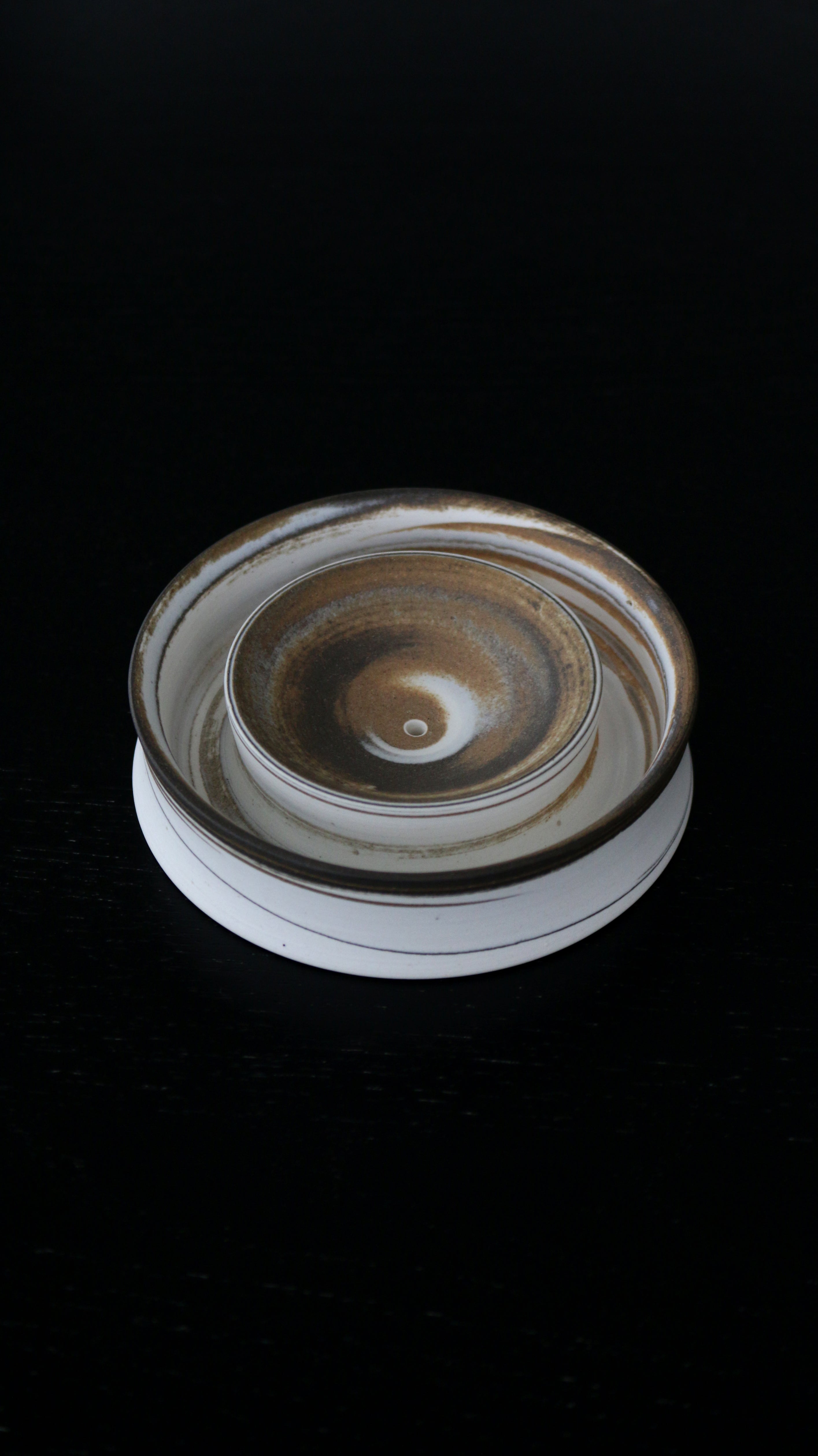 Solinii | Double Circle Incense Holder